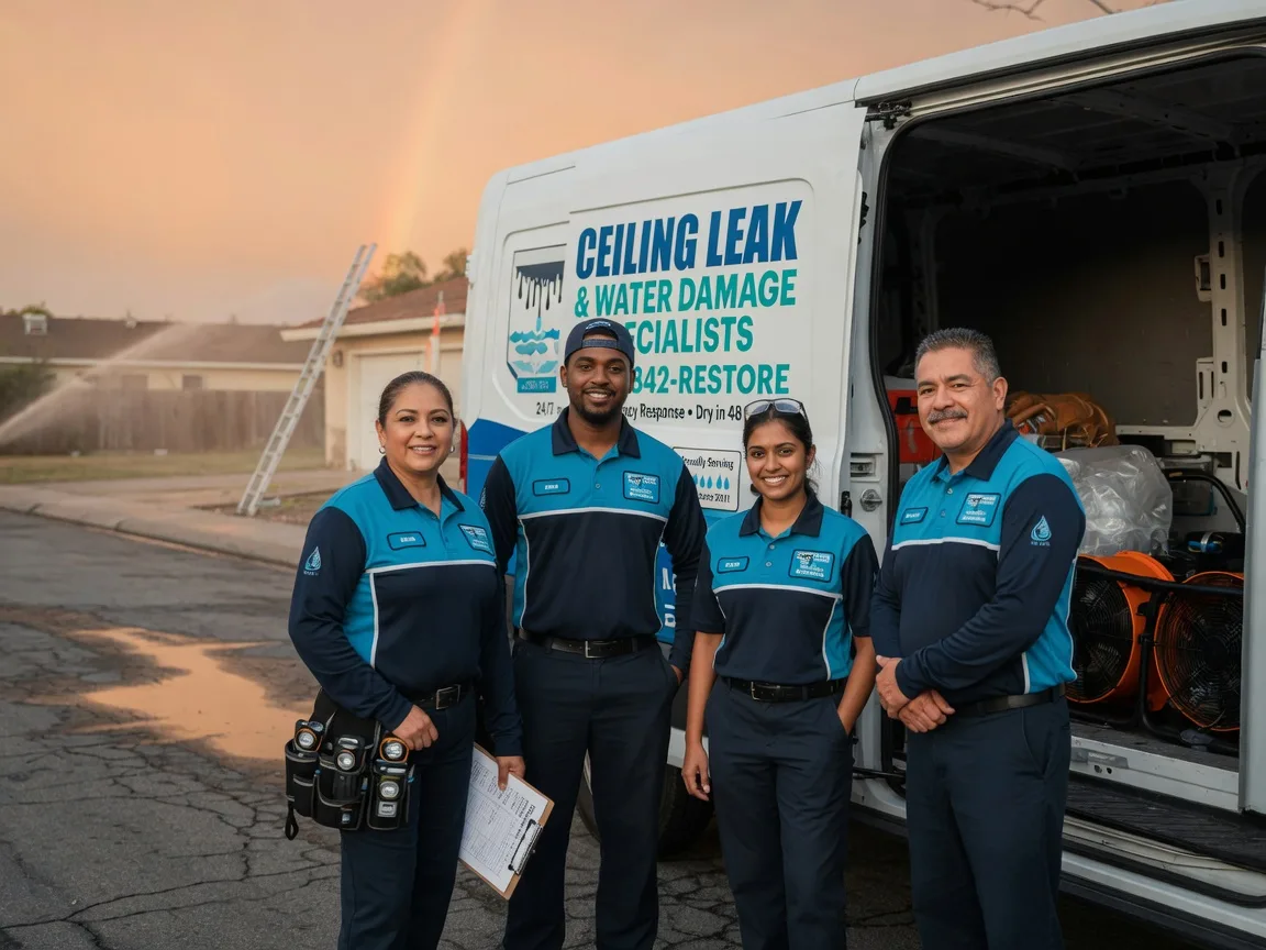 Ceiling Leak Cleanup company in Roxbury, PA