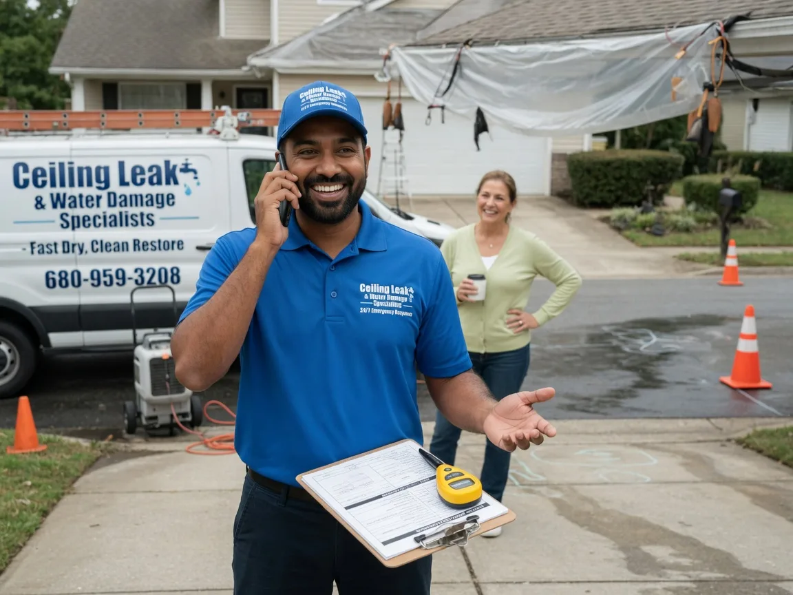 Ceiling Leak Cleanup Roxbury, PA FAQs